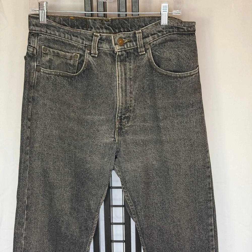 Levi's Men's Dark Gray Relaxed Jeans - Picture 2 of 6